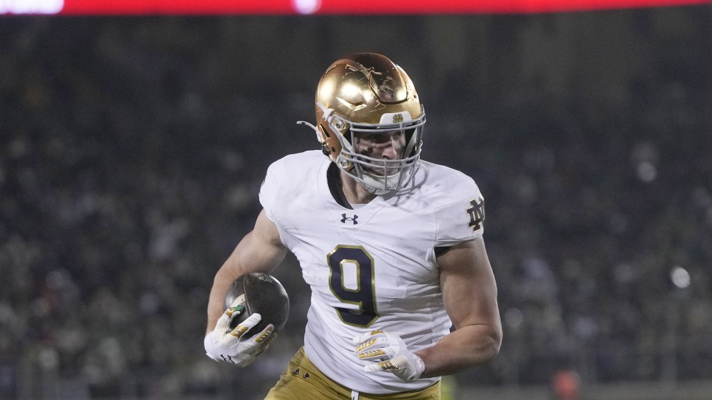 Patriots select TE Eli Raridon 95th overall in 2026 NFL Draft