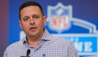 Eliot Wolf explains Patriots' draft-day trade up for OLB Gabe Jacas