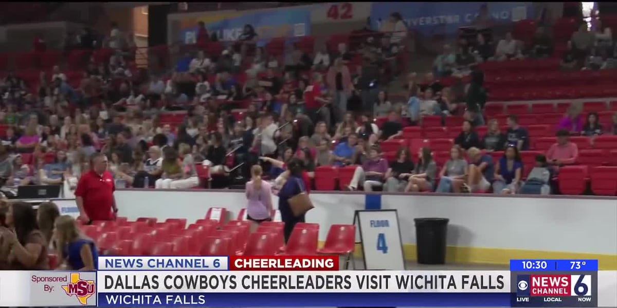 Dallas Cowboys Cheerleaders LIVE! tour stops in Wichita Falls