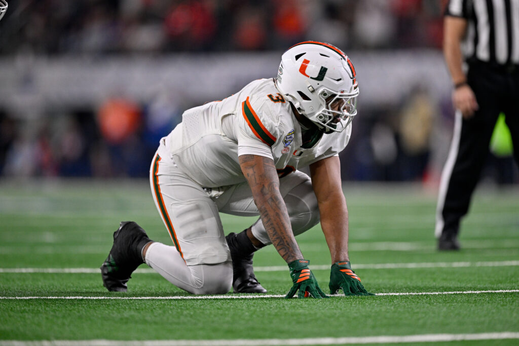 Teams Viewing Miami DE Akheem Mesidor As Better Than Teammate Rueben Bain?