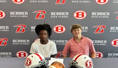 Two Berrien Rebels sign to play football at Thomas University
