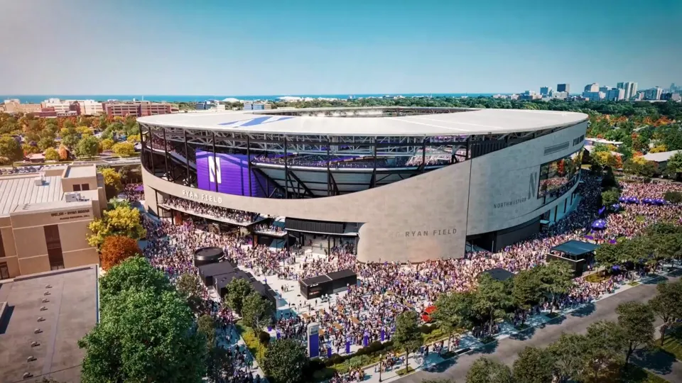 A rendering of the new Ryan FIeld