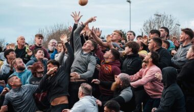 Uppies and Downies, the medieval football game that has no rules and no time limit