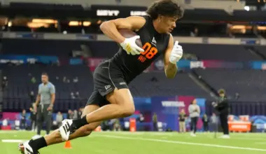 Patriots Predicted To Draft 1,781-Yard Big Ten WR To Boost Drake Maye image