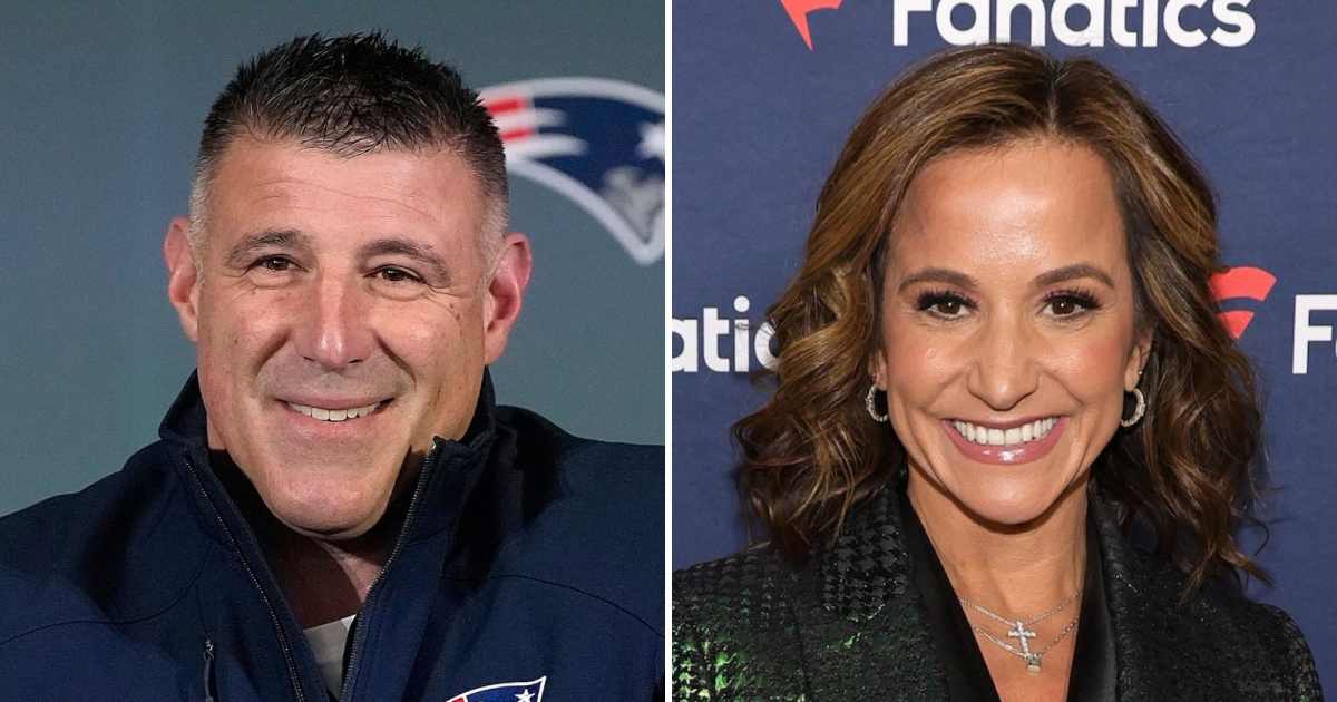 Patriots' Mike Vrabel, Dianna Russini React to Hotel Photos