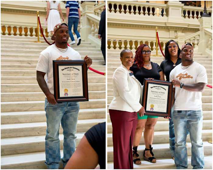 Texans’ Woody Marks honored by state of Georgia with official proclamation