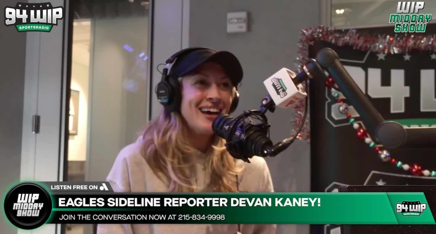 Eagles sideline reporter Devan Kaney out at WIP amid Audacy layoffs