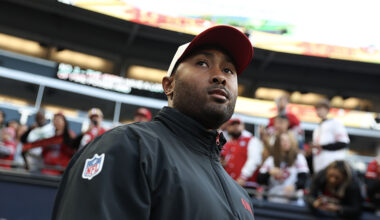 Former Seattle Seahawks linebacker K.J. Wright 49ers pregame 2024...