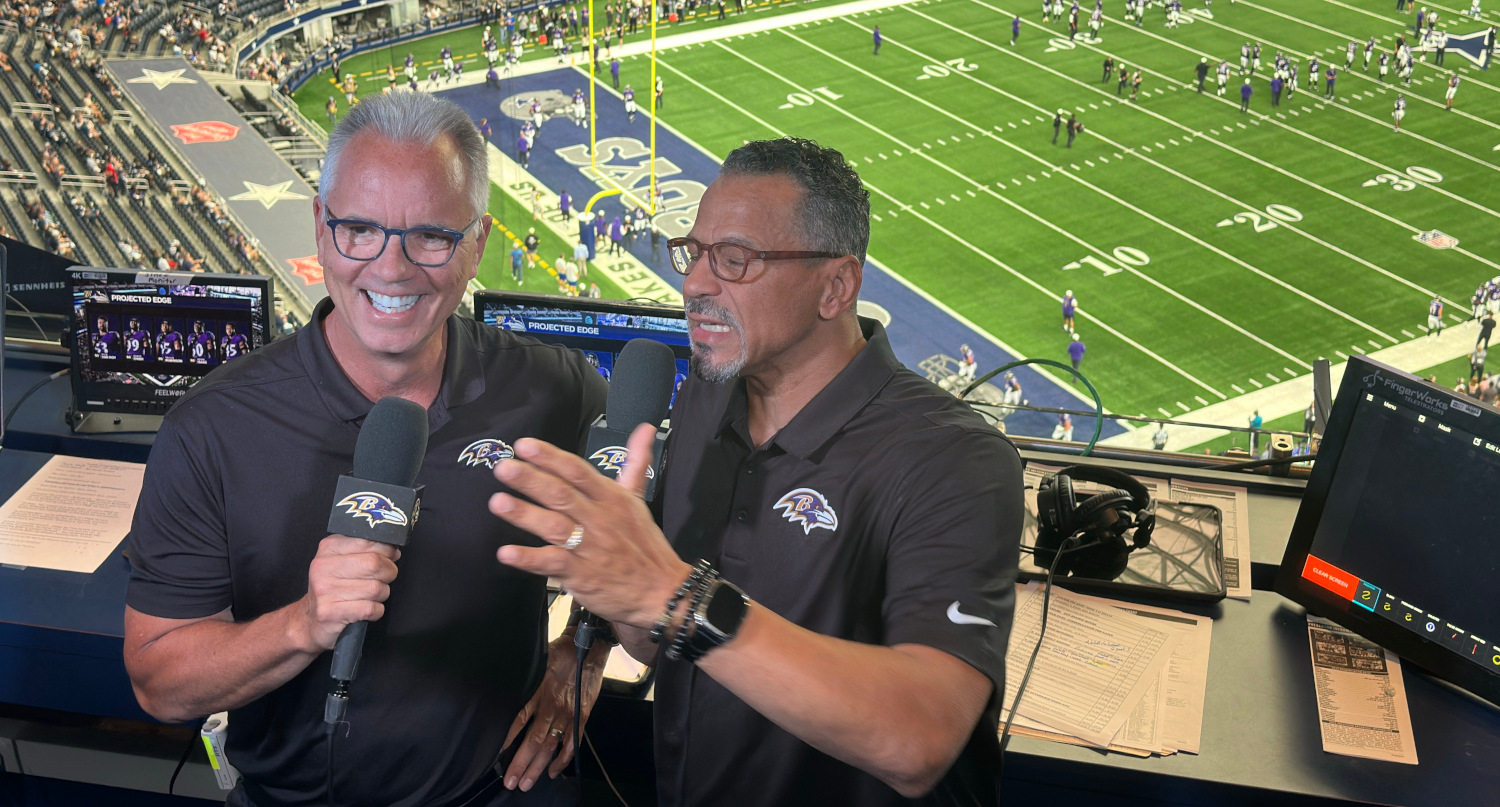Retiring Ravens radio voice Gerry Sandusky explains why 'the hay is in the barn' on his career