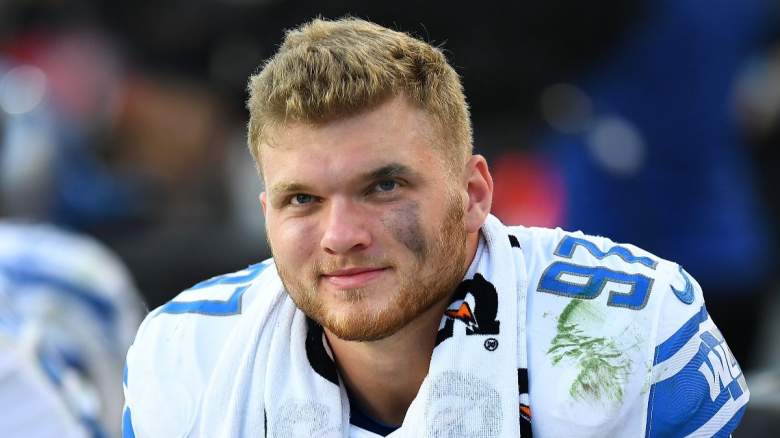 Aidan Hutchinson of the Detroit Lions.