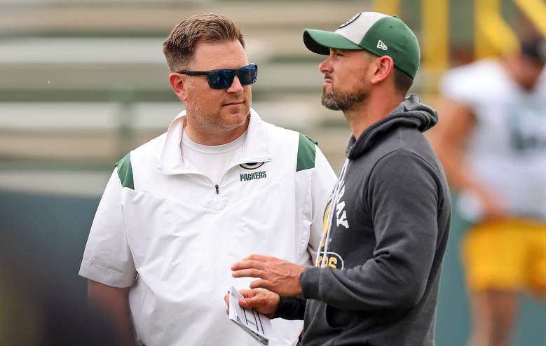 Brian Gutekunst and Matt LaFleur