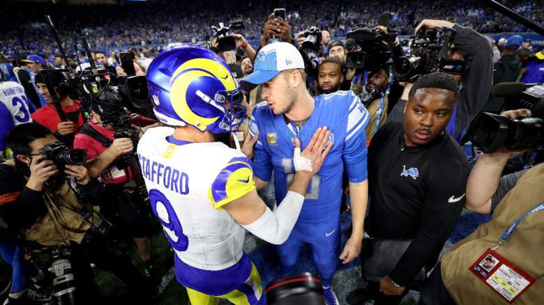 Jared Goff and Matthew Stafford.