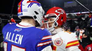 Patrick Mahomes and Josh Allen