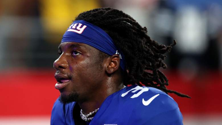 New York Giants cornerback Deonte Banks.