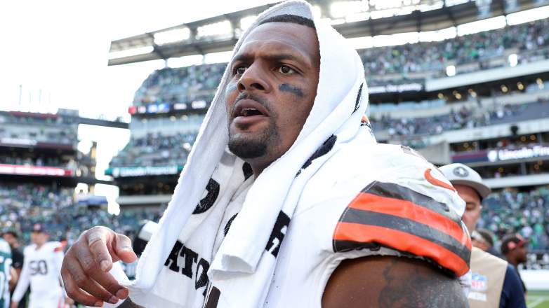 Deshaun Watson will battle Shedeur Sanders for the Cleveland Browns quarterback role