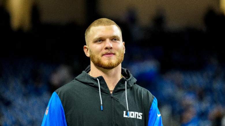 Aidan Hutchinson of the Detroit Lions.