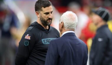 What Eagles owner Jeffrey Lurie thinks of Nick Sirianni, Sean Mannion, the Tush Push and more