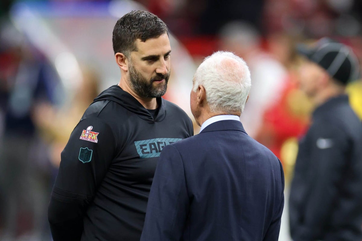What Eagles owner Jeffrey Lurie thinks of Nick Sirianni, Sean Mannion, the Tush Push and more