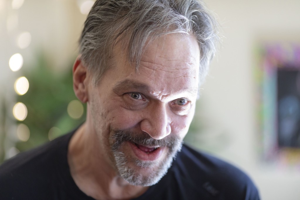 ormer Chicago Bears player Steve McMichael on April 22, 2021, at his Romeoville, Illinois, home.