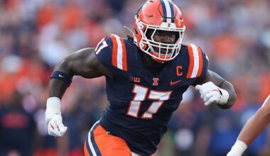 Patriots take Illinois edge rusher Gabe Jacas 55th overall in 2026 NFL Draft - 98.5 The Sports Hub