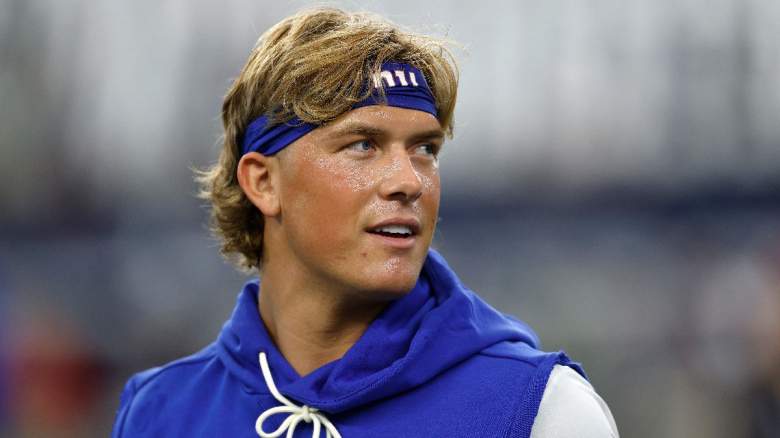 New York Giants quarterback Jaxson Dart.