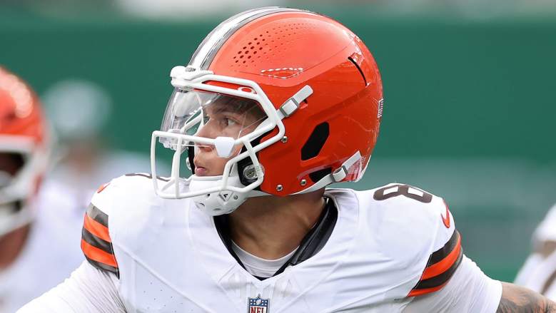 Cleveland Browns quarterback Dillon Gabriel.