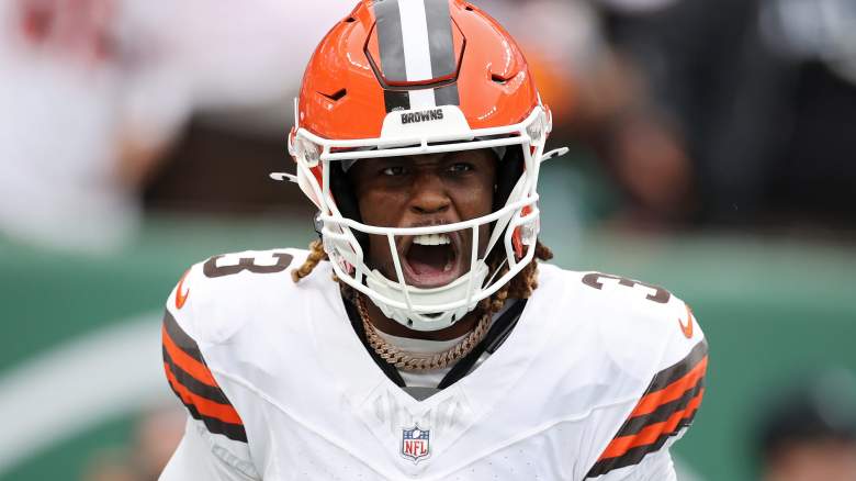Jerry Jeudy #3 of the Cleveland Browns