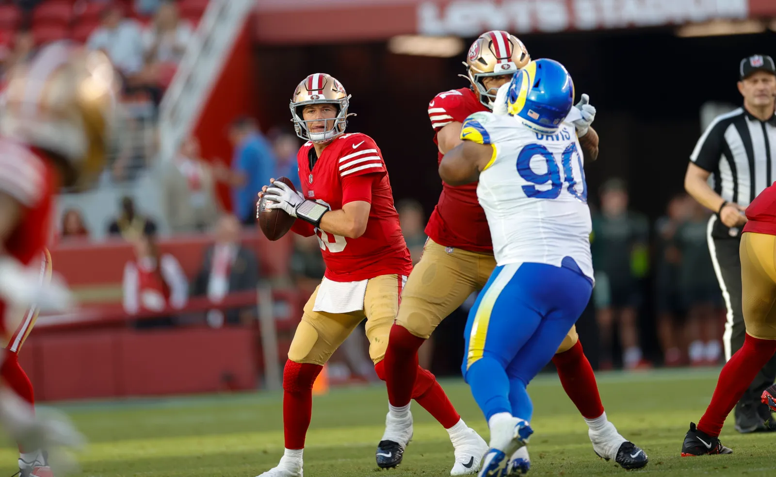 49ers quarterback Mac Jones