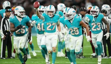 Dolphins trade idea sends 1st-round edge in 16-pick move-up with Ravens in 2026 draft image