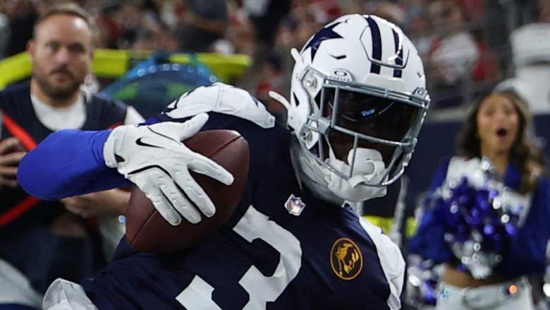 George Pickens #3 of the Dallas Cowboys