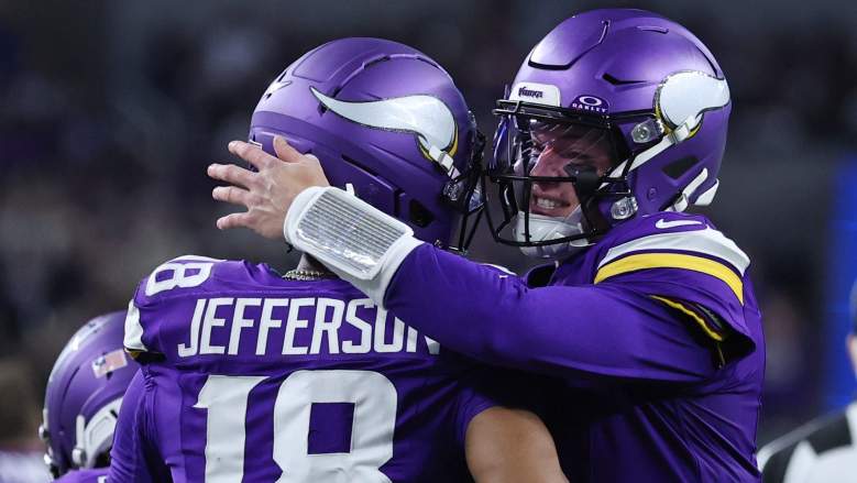 J.J. McCarthy Justin Jefferson Minnesota Vikings