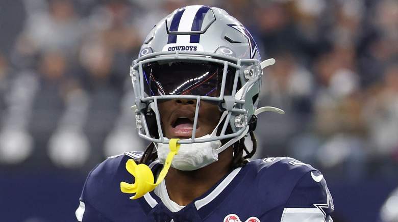 Dallas Cowboys' George Pickens, wideout and potential free agent target for the Green Bay Packers
