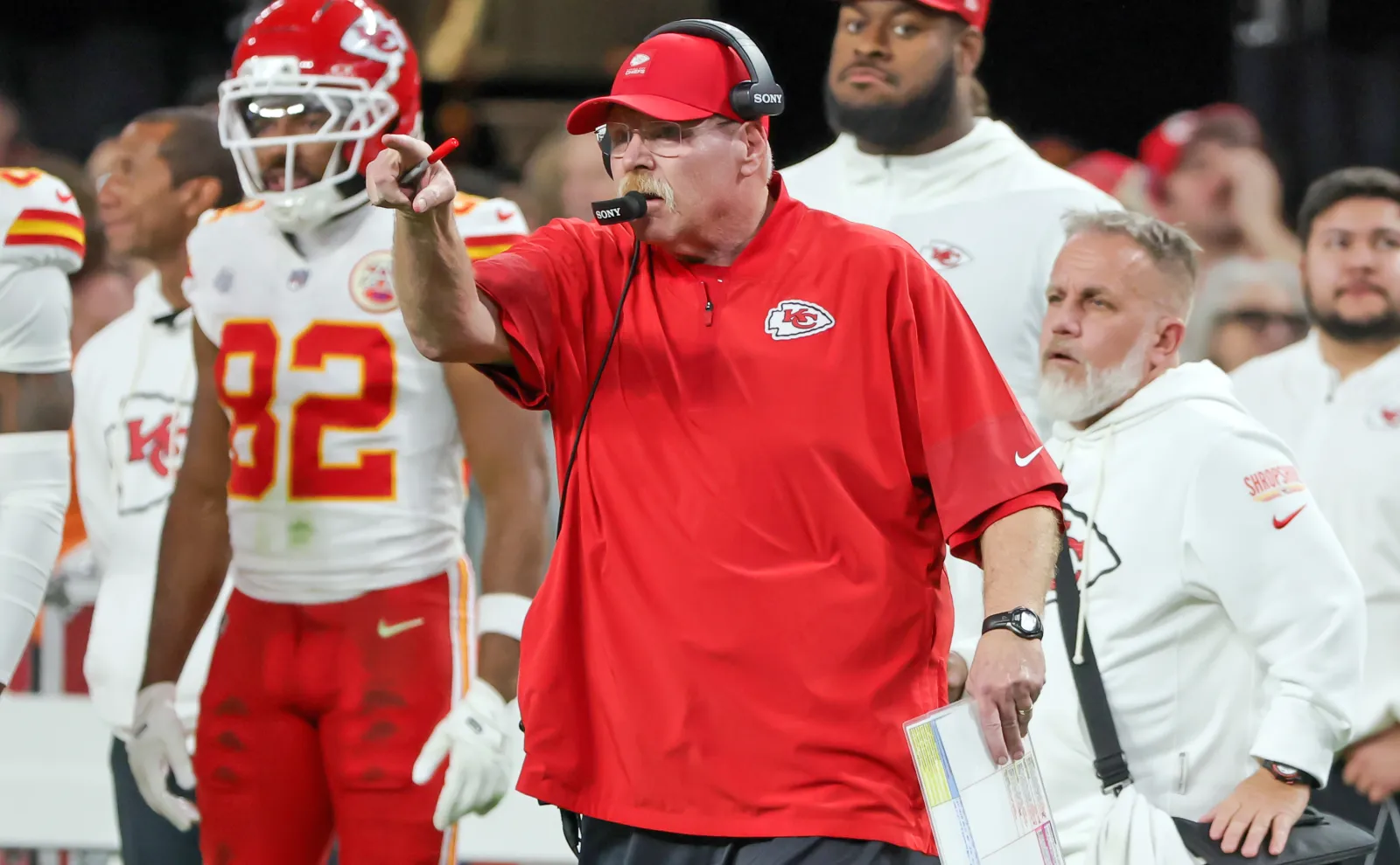 Kansas City Chiefs head coach Andy Reid