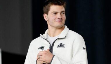 Drake Maye Lands Cover of NFL Topps Chrome