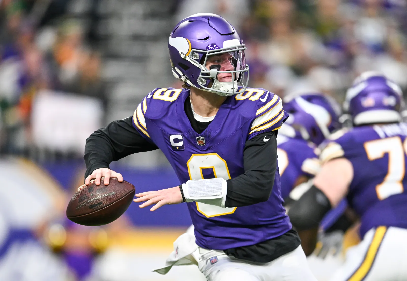 Minnesota Vikings QB J.J. McCarthy