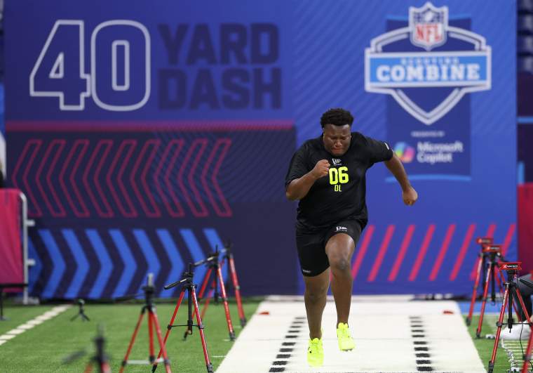 Brandon Cleveland NFL Combine