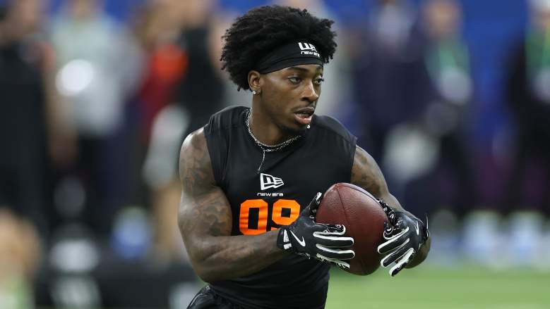 Zachariah Branch, NFL Combine