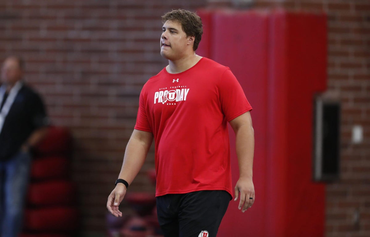 Caleb Lomu is good news. New England Patriots fans could use that