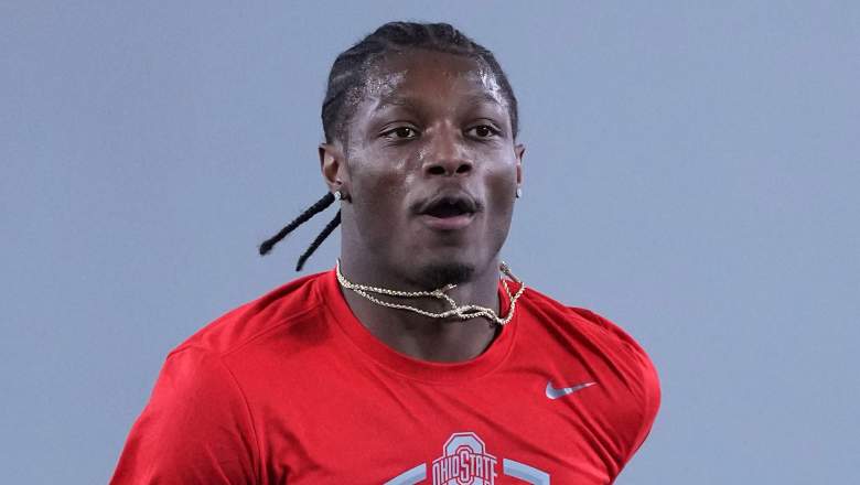 Ohio State wide receiver Carnell Tate sounds open to landing with the Browns.