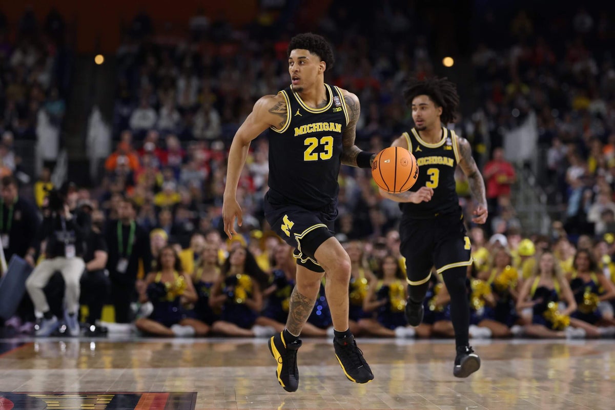 Michigan’s Yaxel Lendeborg wants to play in the title game, but will his body let him?