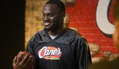 NFL Draft prospect Jeremiyah Love