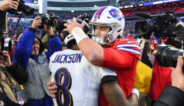 Former AFC Rival Compares Josh Allen, Lamar Jackson for ‘Scariest’ NFL QB