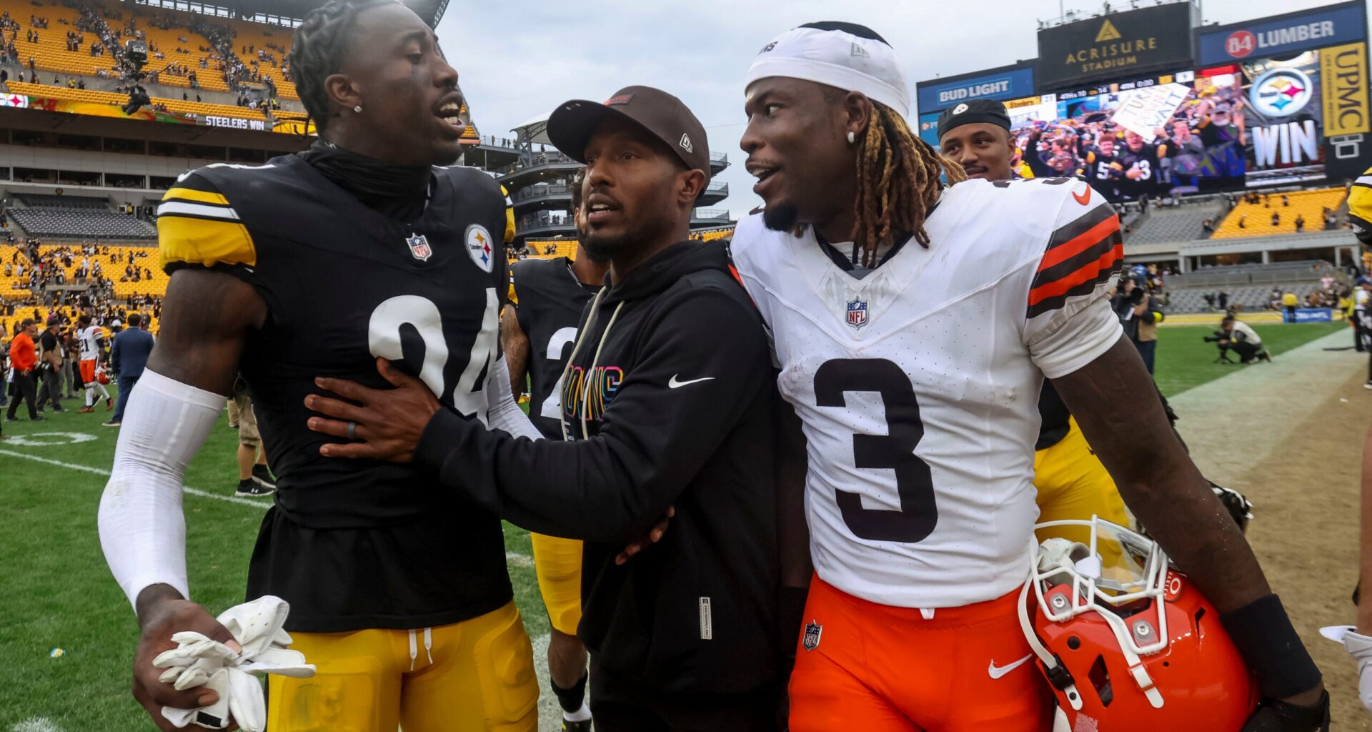 Cleveland Browns WR Jerry Jeudy just received some extra offseason motivation from a Pittsburgh Steelers’ defensive starter
