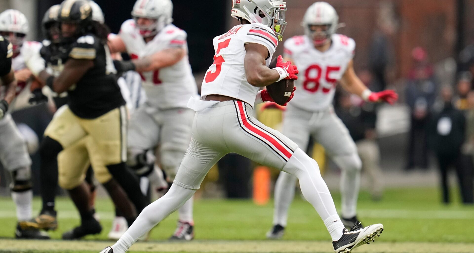 Cat is out of the bag regarding how former Ohio State WR Mylan Graham ended up at Notre Dame via the transfer portal