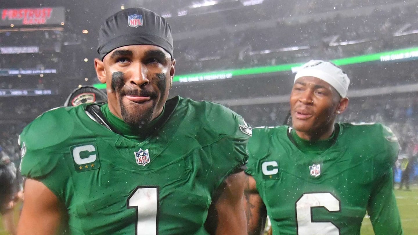 Jalen Hurts and DeVonta Smith might have draft prospect they'd recommend to Eagles
