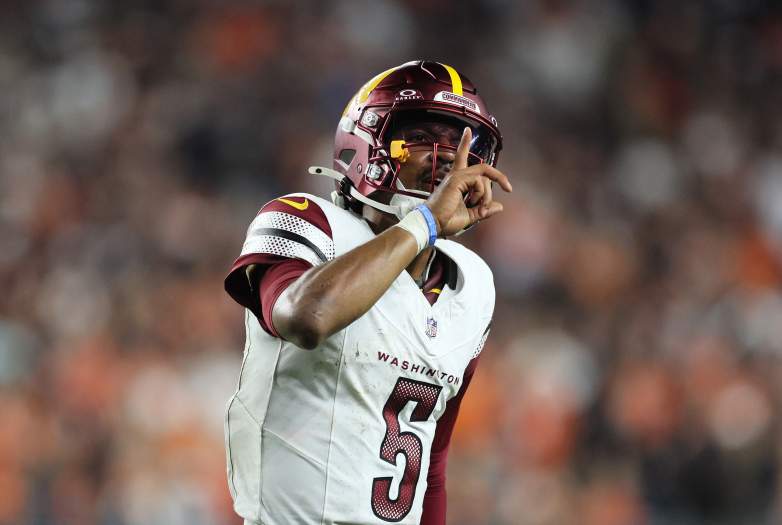 Washington Commanders QB Jayden Daniels