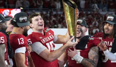 Indiana quarterback Fernando Mendoza is expected to be the first player selected at the NFL Draft on April 23.