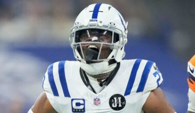 Indianapolis Colts cornerback Kenny Moore II