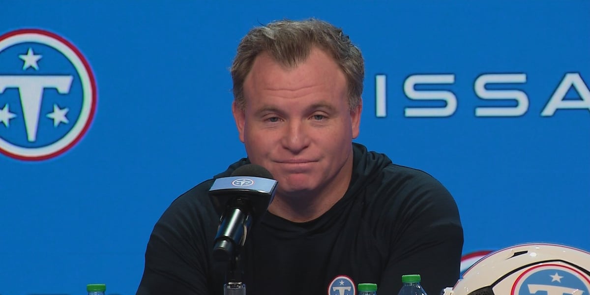 Titans GM Mike Borgonzi discusses stance on a first-round trade in 2026 NFL Draft