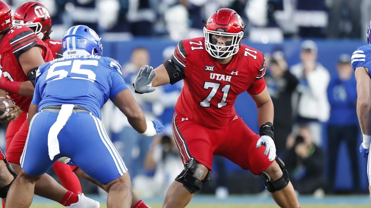 Patriots draft grade: Was Caleb Lomu a good pick at No. 28 overall? – NBC Sports Boston